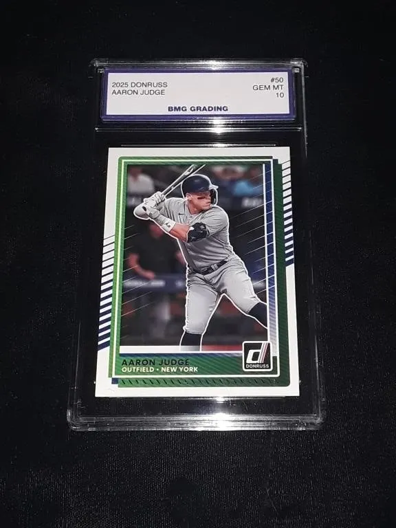 Aaron Judge 2025 Donruss GEM MT 10