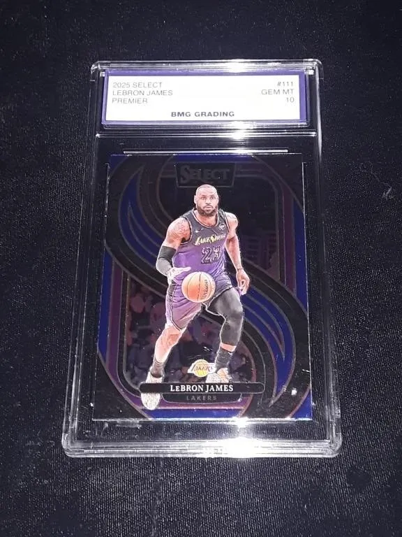 Lebron James 2025 Select Permier GEM MT 10