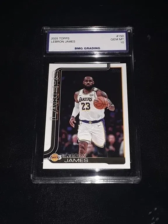 Lebron James 2025 Topps GEM MT 10