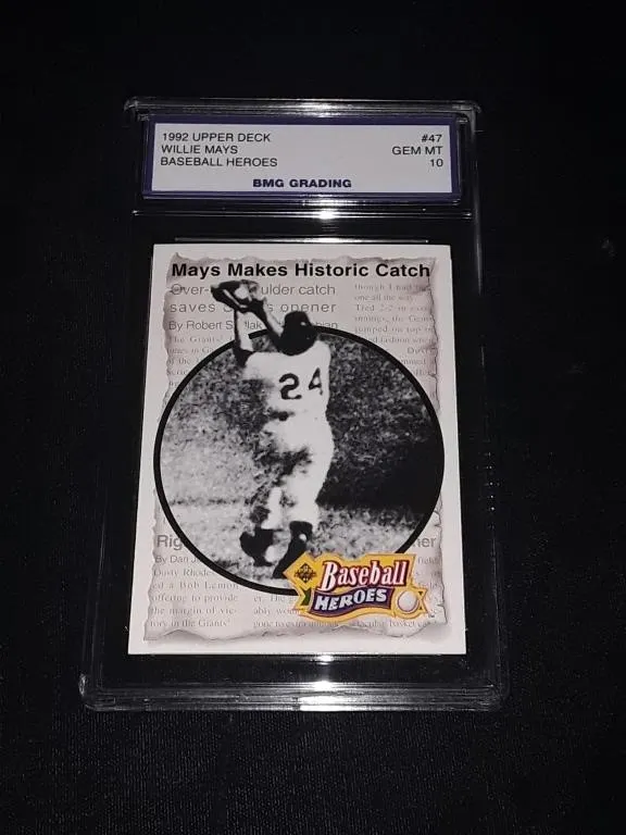 Willie Mays 1992 Upper Deck GEM MT 10