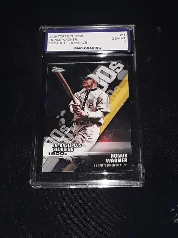 Honus Wagner 2020 Topps Chrome GEMMT 10
