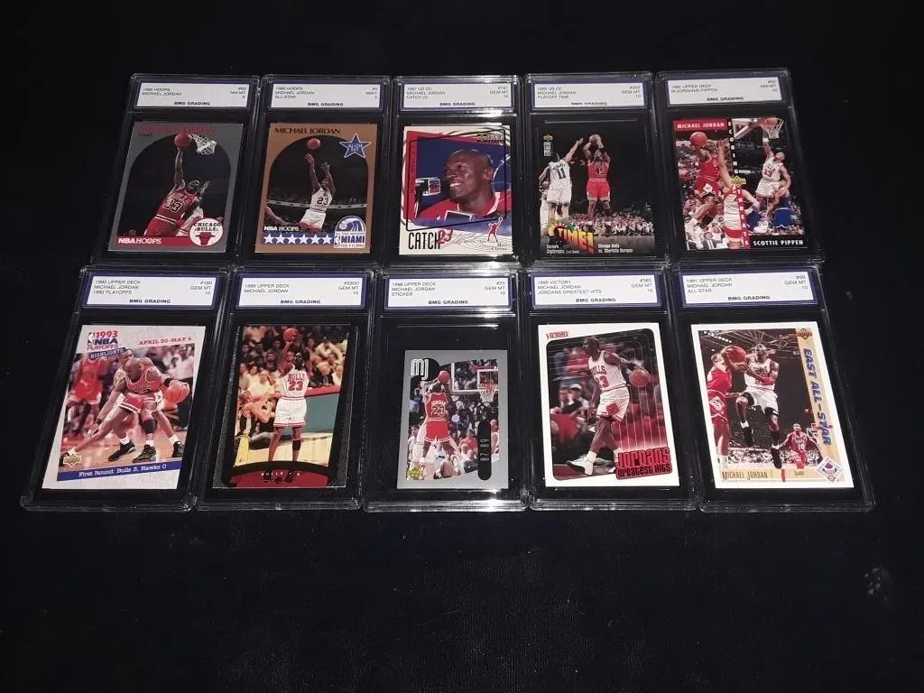 Michael Jordan Graded 20 Card Lot