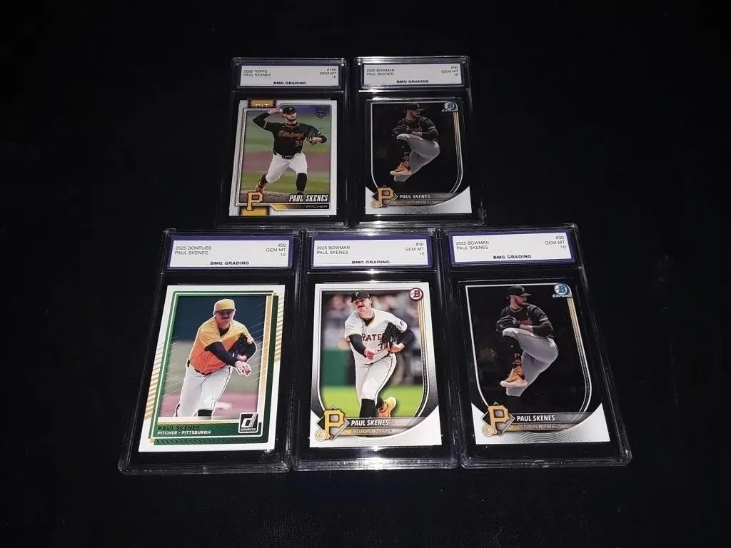 Paul Skenes Graded 10 Card Lot