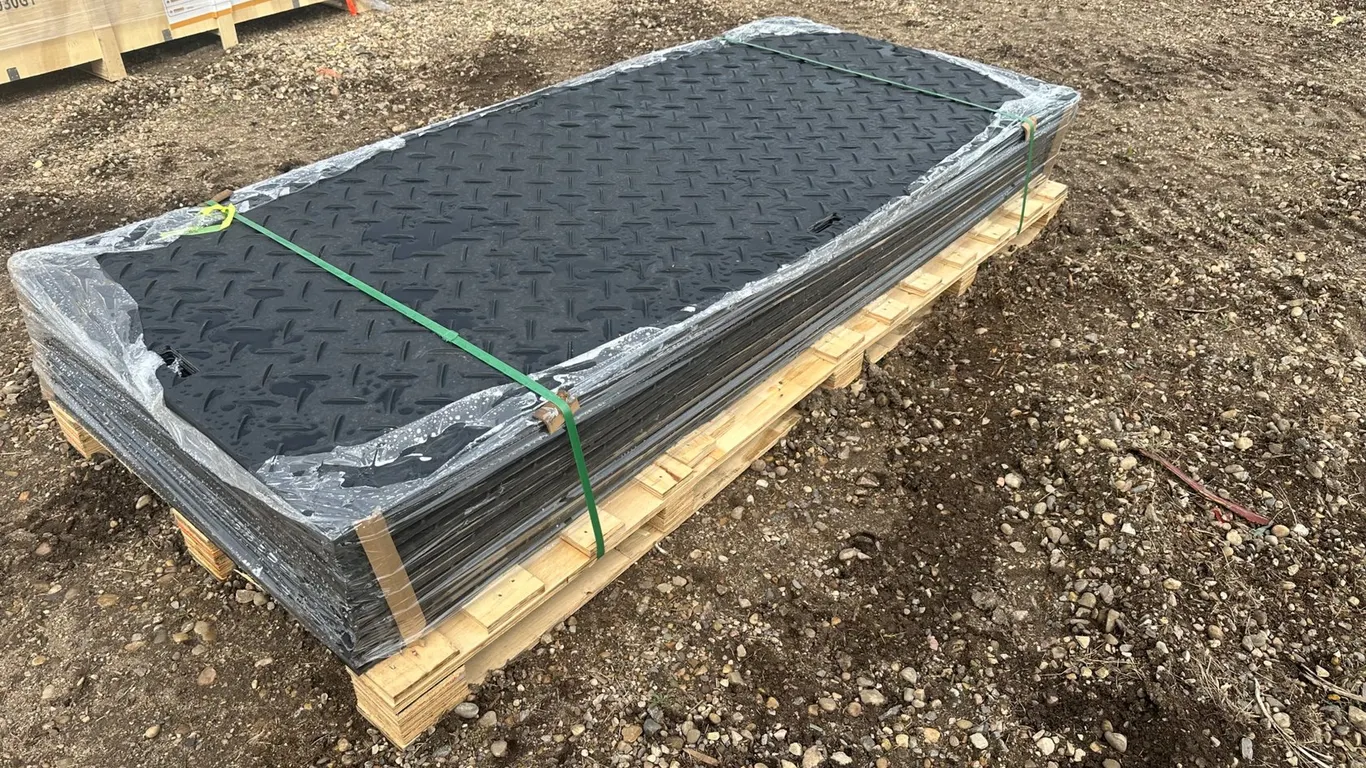 (15) Unused Polethylene Roadbed Protection Mats