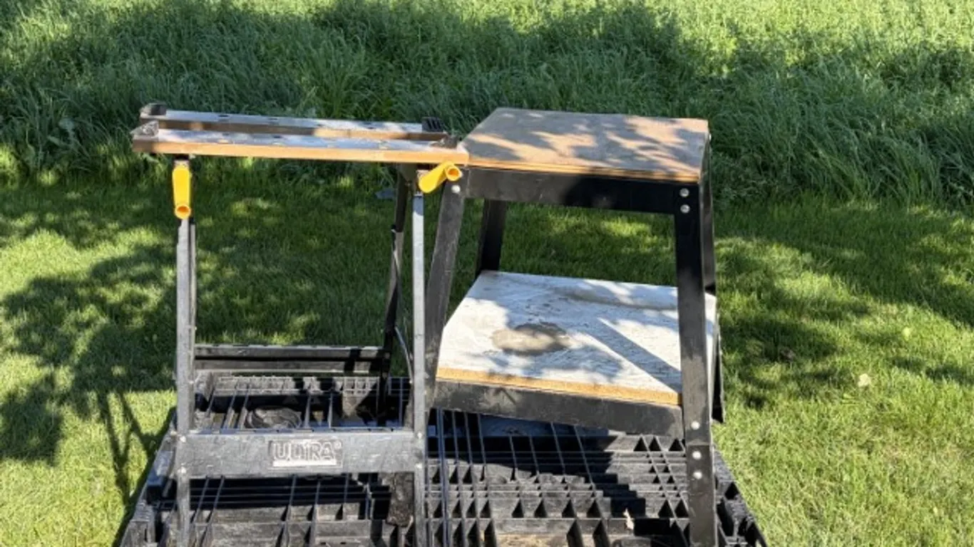Ultra Folding Workbench & Portable Machine Stand