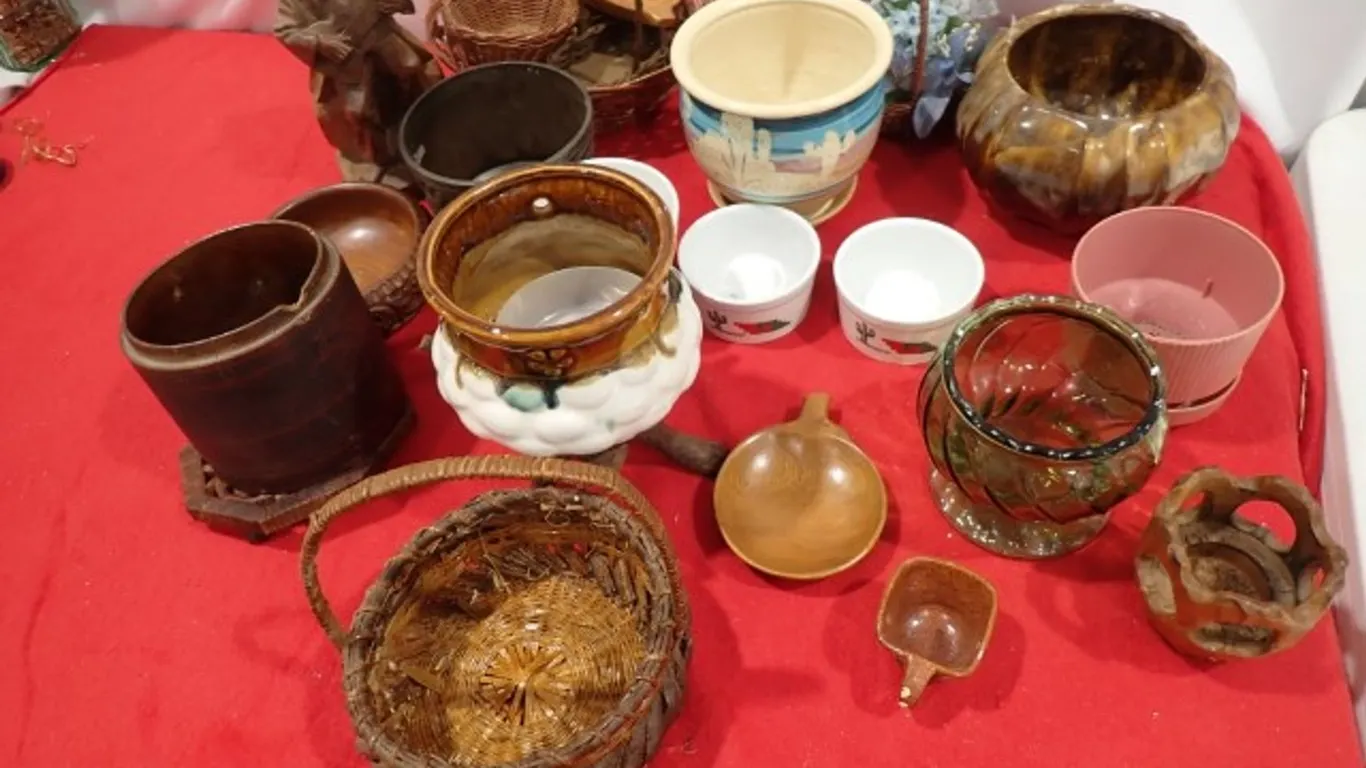 Pots and Wooden
