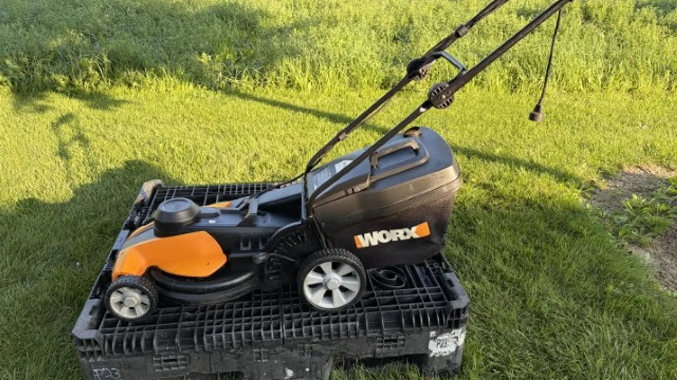 WORX WG708 17" Electric Lawn Mower – 13 Amp