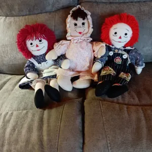 Raggedy Ann/Andy Dolls