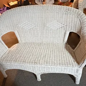 Wicker Love Seat