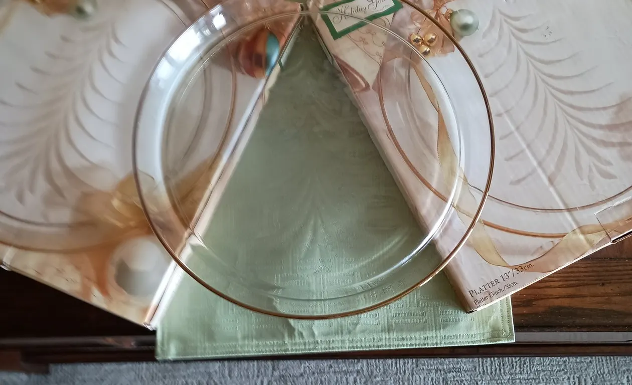 Holiday Serving Plates