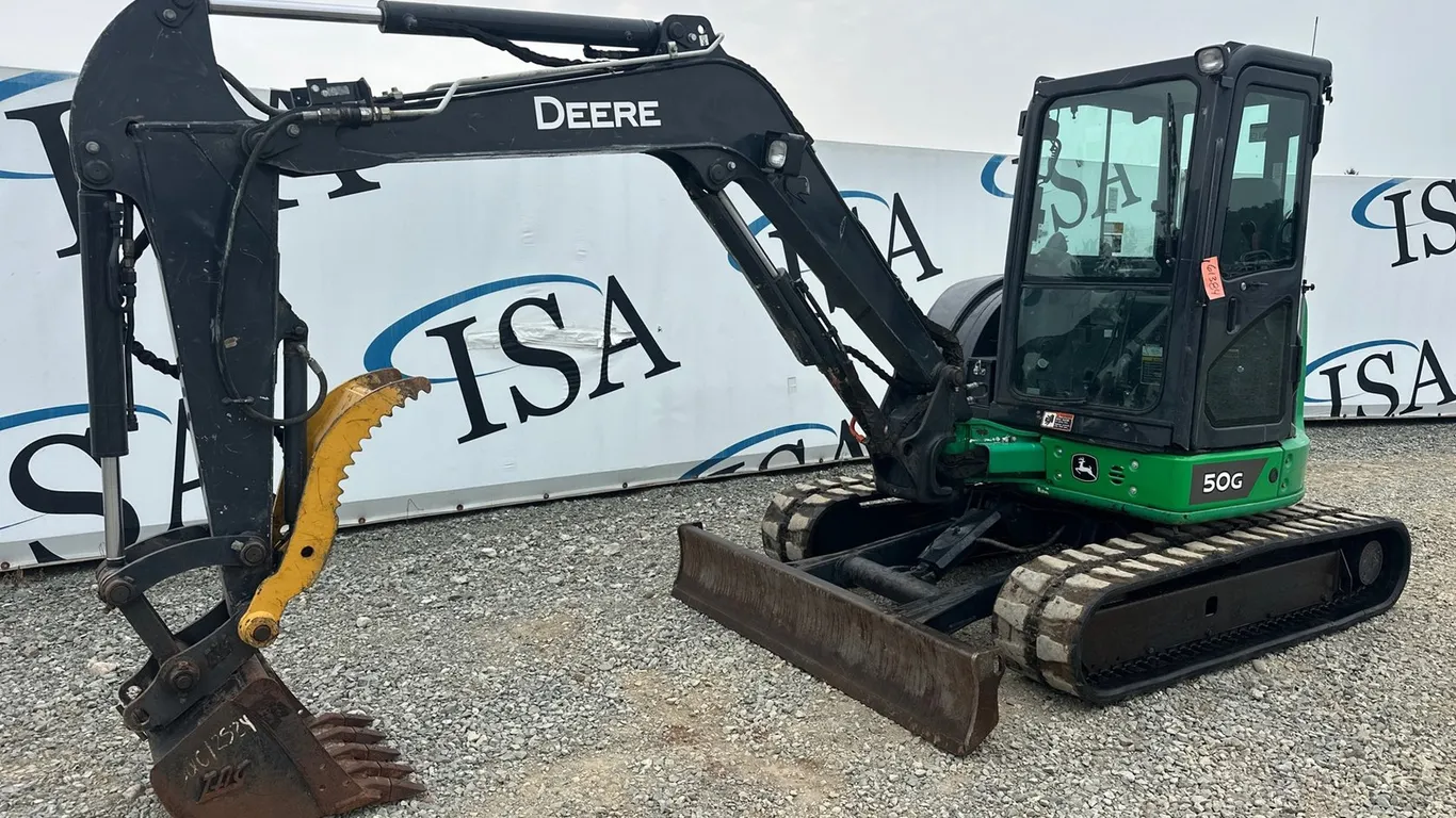 2019 Deere 50G Mini Excavator