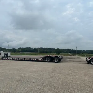2013 Trail King TK75 AMG Tandem Axle RGN Lowboy Trailer W/ Flip Axle