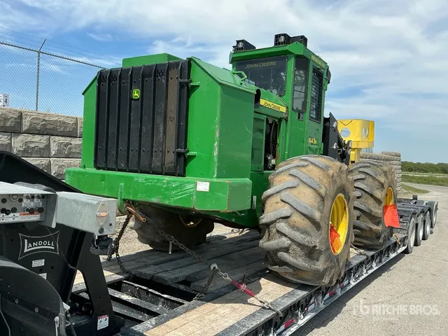 2009 John Deere 643K Wheel Feller Buncher