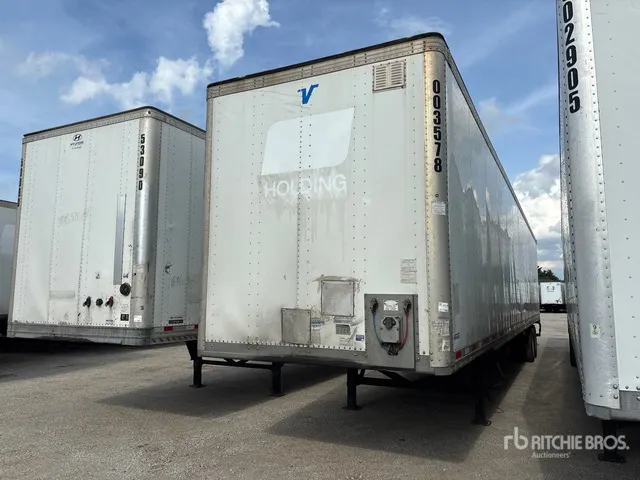 2020 Vanguard REM MAXCUBE 53 ft x 102 in T/A Van Trailer