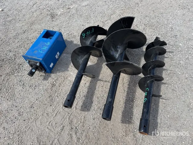 GIYI 16 in 5 pcs Skid Steer Auger