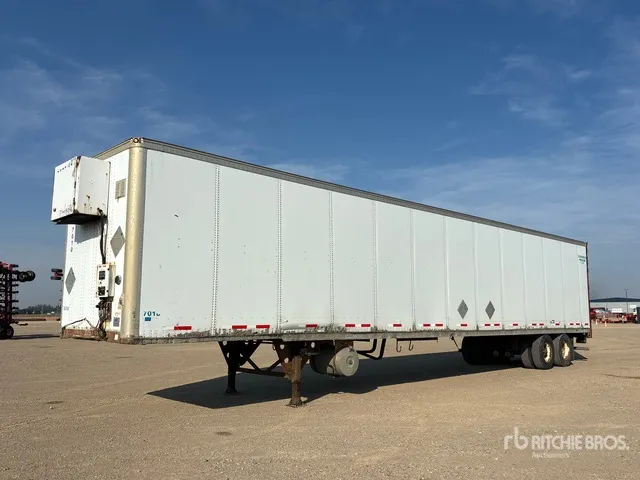 2001 Wabash 53 ft x 102 in T/A Heated Van Trailer