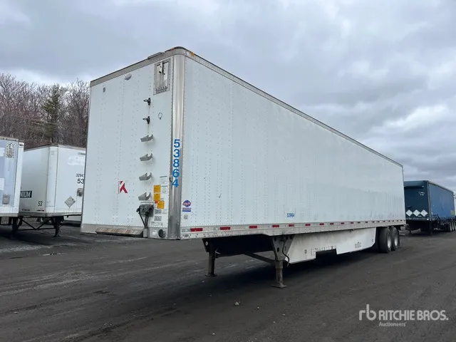 2019 Utility 53 ft x 102 in T/A Van Trailer