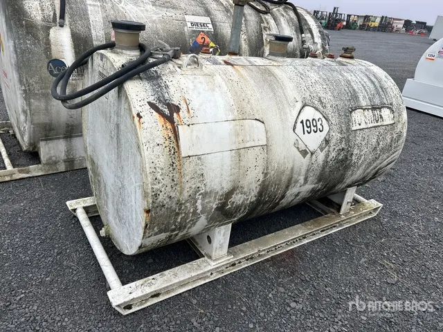 Greer Skid Mounted Steel Diesel Fuel Tank