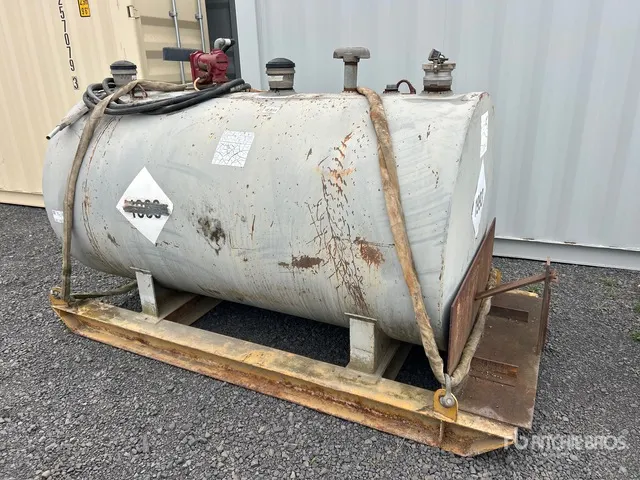 Greer Skid Mounted Steel Diesel Fuel Tank