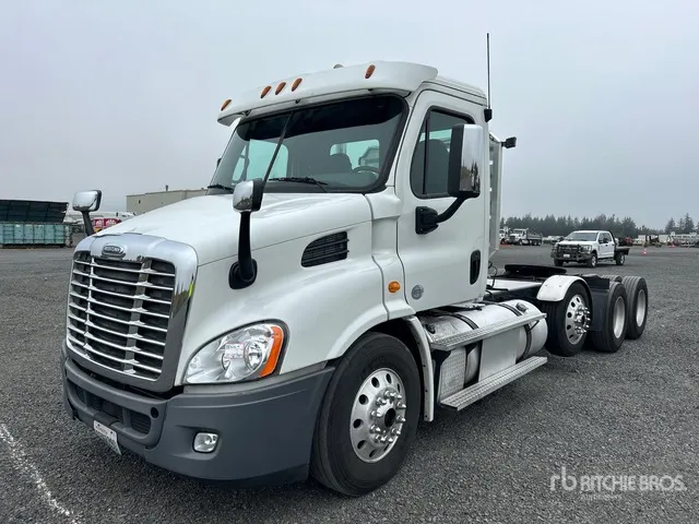 2014 Freightliner Cascadia 113 8x4 Tri/A Day Cab Truck Tractor
