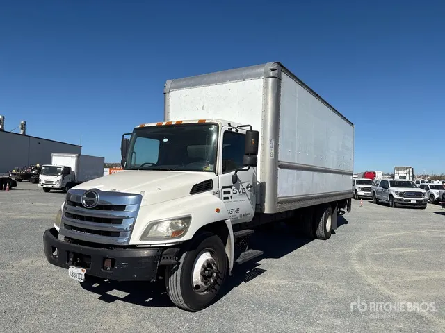2012 Hino 268 4x2 Van Truck