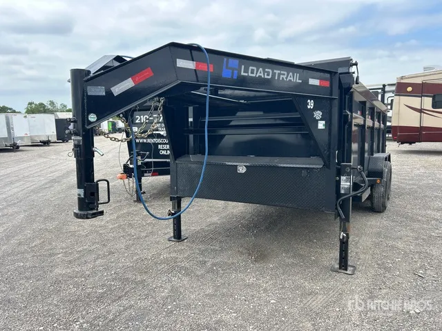2024 Load Trail 16 ft T/A Gooseneck Dump Utility Trailer