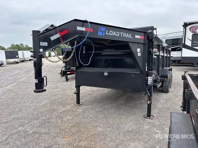 2024 16 ft T/A Gooseneck Dump Utility Trailer