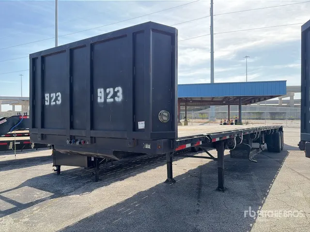 1998 Fruehauf 48 ft T/A Flatbed Trailer