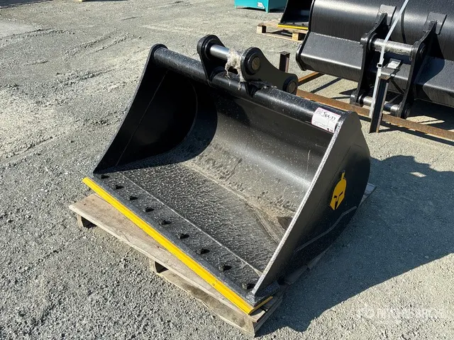 2026 Dynamic Entities 48 in Q/C Cleanup Excavator Bucket - Fits Cat 311/312/313/314 Kobelco 140 Deere/Hitachi ZX120/135 Case 130/135, Doosan DX140 (Un