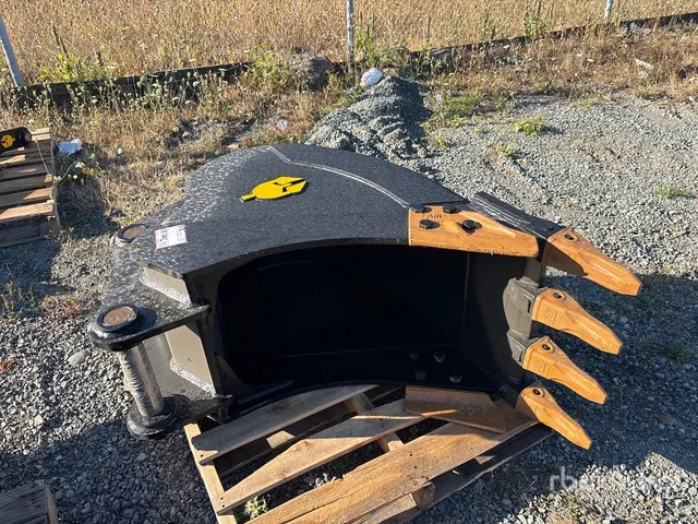2026 Dynamic Entities 24 in Digging Excavator Bucket - Fits 12 Ton Excavators (Unused)