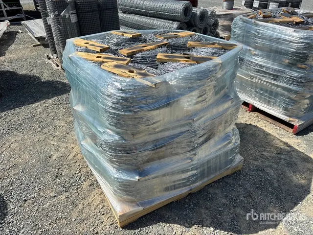 Quantity of (24) Galvanized Barbed Wire (Unused)