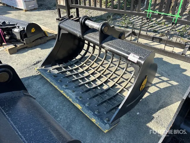2026 Dynamic Entities 60 in Q/C Skeleton Excavator Bucket - Fits Cat 311/312/313/314 Kobelco 140 Deere/Hitachi ZX120/135 Case 130/135, Doosan DX140 (U