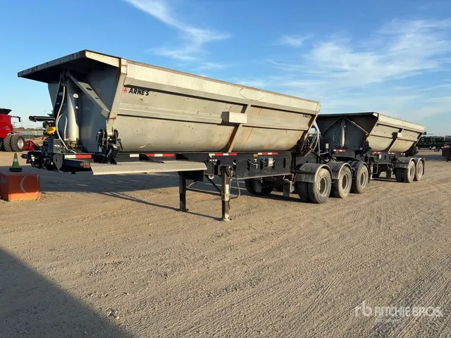 2022 Arnes lead 20 ft Super B-Train Lead Side Dump Trailer