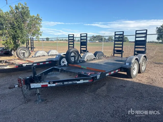 2019 Snake River 14 ft T/A Equipment Trailer