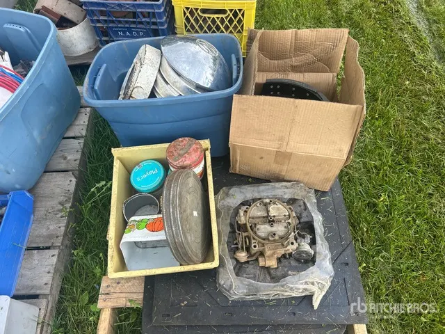 VW hubcaps/wheel covers, brake shoes, carburetor