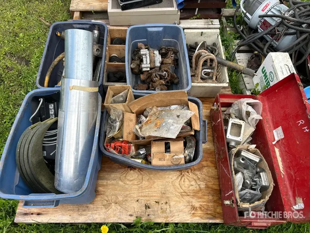Quantity of Bolts, Hydraulic Parts, Lights & Electrical Boxes