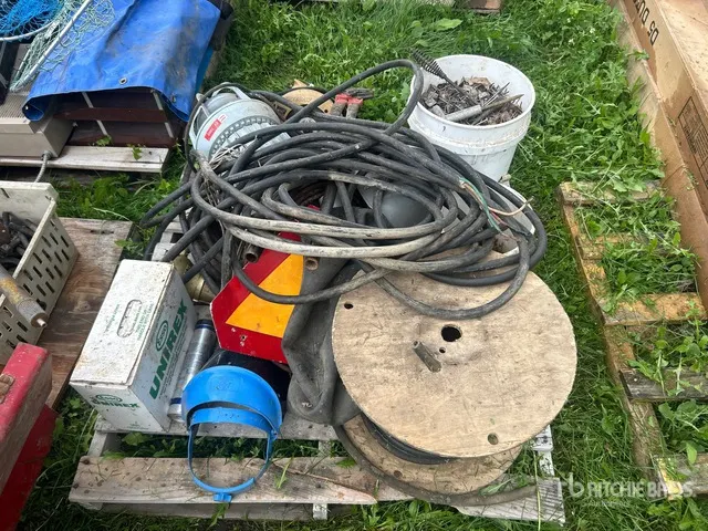 Hose, Face Shield, Grease , Corded Saw & Nails
