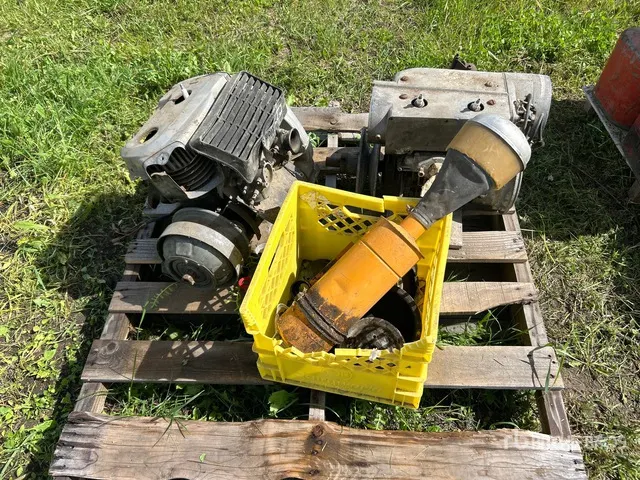 Quantity of (2) Engines & Pulley