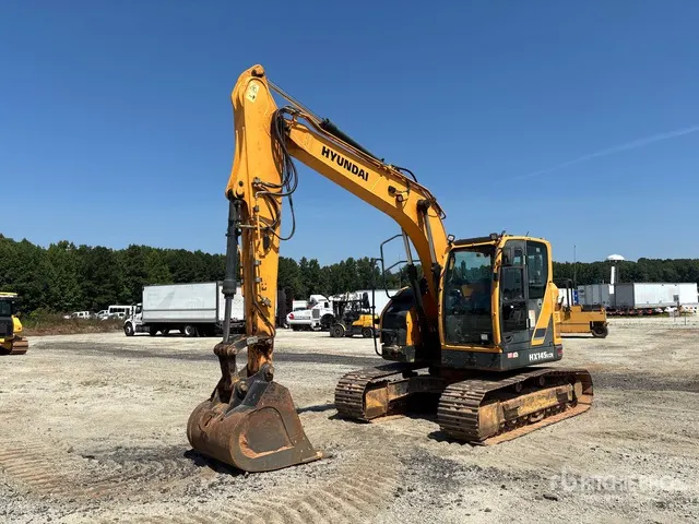 2017 Hyundai HX145 LCR Tracked Excavator