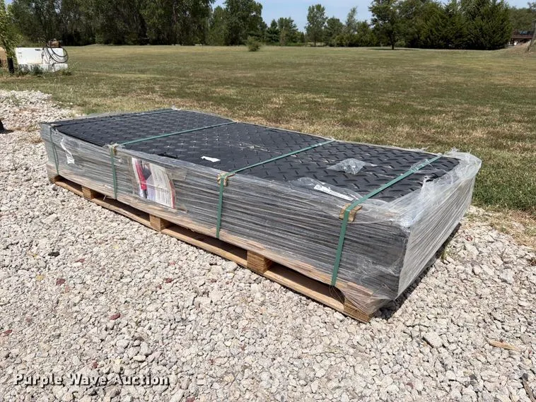 (15) ground protection mats