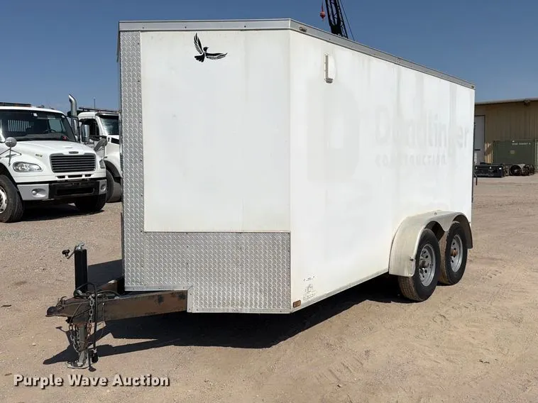 2019 Lark VT714TA-5200E enclosed cargo trailer