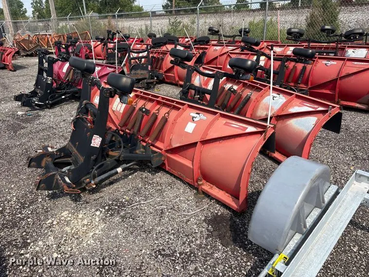(2) Boss 9' snow plow