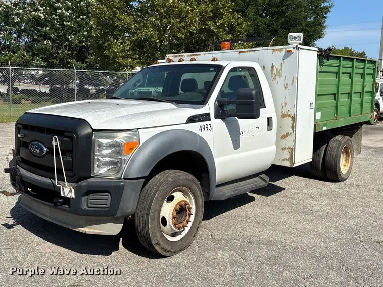 2012 Ford F450 Super Duty dump truck