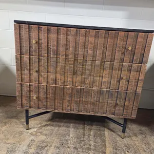 Marble Top Three Drawer Cabinet (Unused)
 UNRESERVED