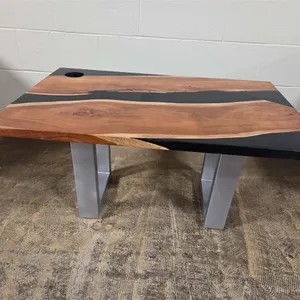 Live Edge Epoxy Resin Coffee Table (Unused)
 UNRESERVED