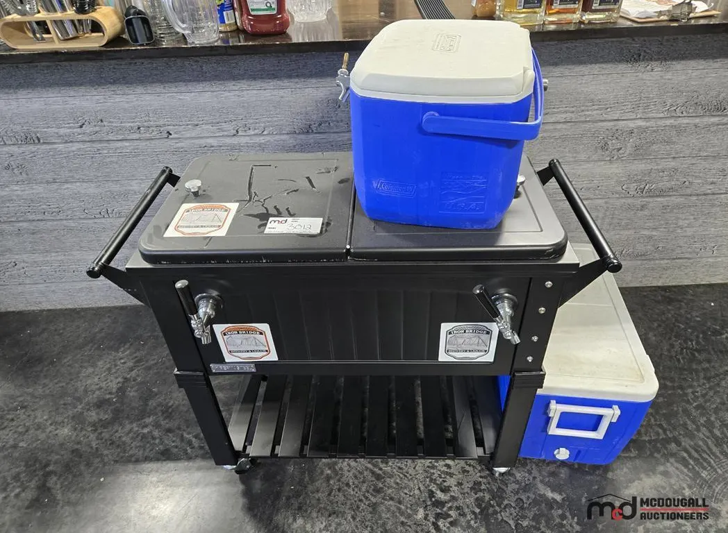 Draft Beverage Cart & Coleman Coolers
UNRESERVED