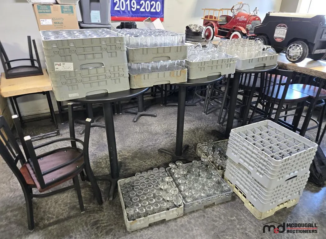 Bulk Assorted Restaurant Glassware
UNRESERVED