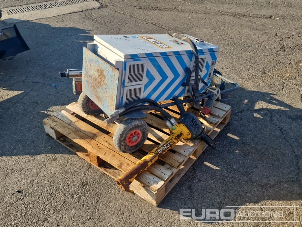 Pallet of JCB Forklift Charger, Press Drill (2 of)