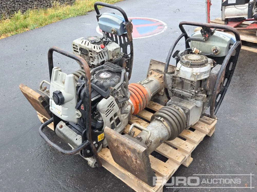 Weber SRV66 (2 of) & Mikasa MTX-80SD Walk Behind Compaction Rammer