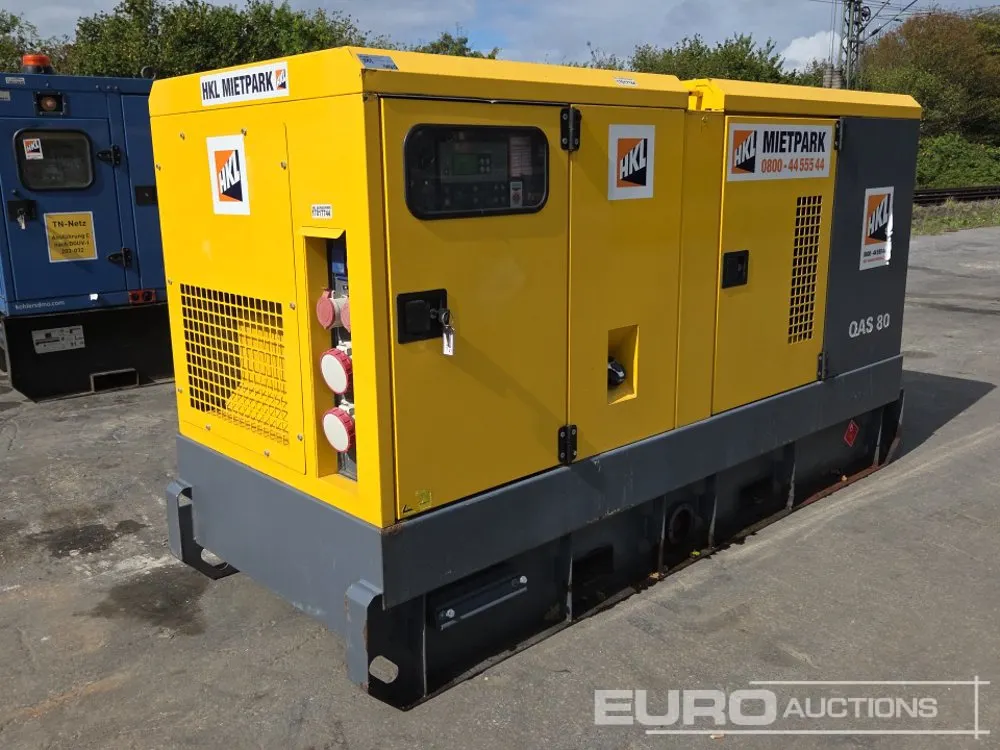 2017 Atlas Copco QAS80